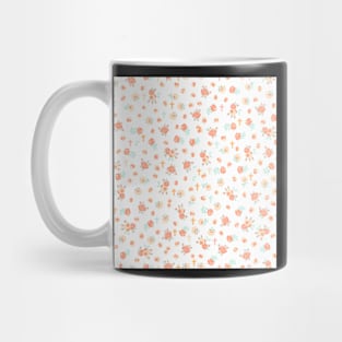 Tiny Crosses and Blossoms Mug